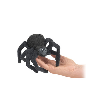 mini spider finger puppet