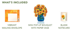 Mini Sunflowers Pop-Up Bouquet