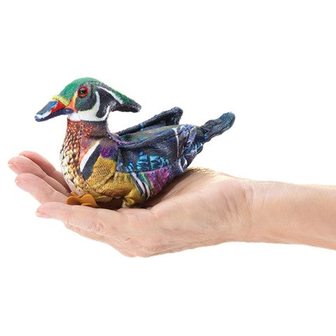 Wood Duck Finger Puppet