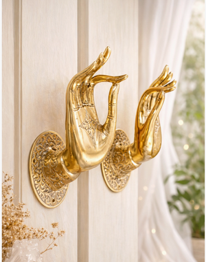 Brass Mudra Hand