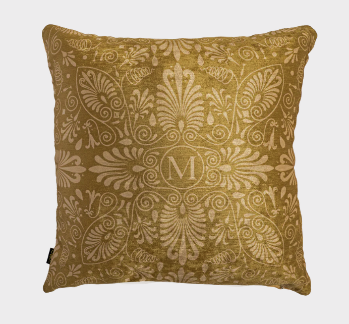 Autumn Green - Muzaluci Velvet Pillow