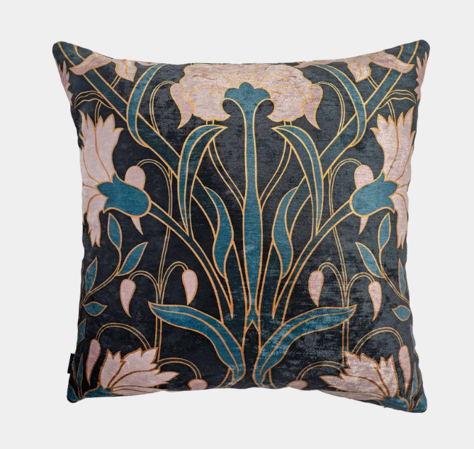 Dogs Forest - Muzaluci Velvet Pillow