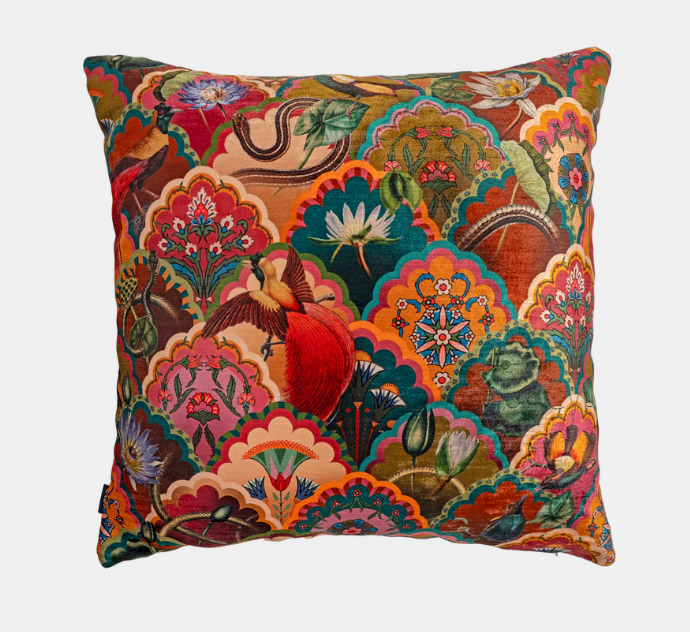 Lotus - Muzaluci Velvet Pillow