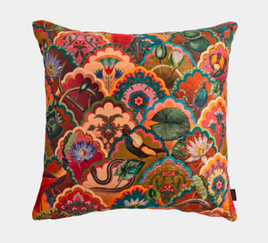 Lotus - Muzaluci Velvet Pillow