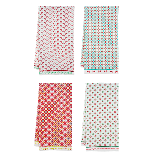 Holiday House Tea Towels (4 Styles)