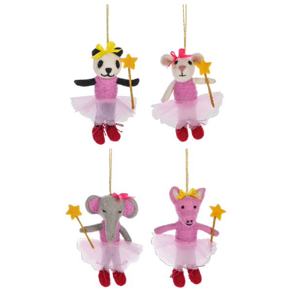 Sugarplum Felt Ornament
