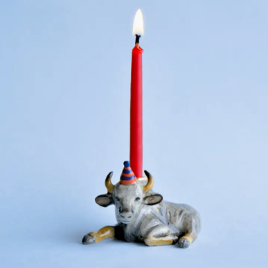 Cake Topper - Single Birthday Candle Holder