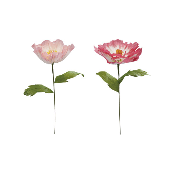 Handmade Paper Flowers 32" (2 Colours)