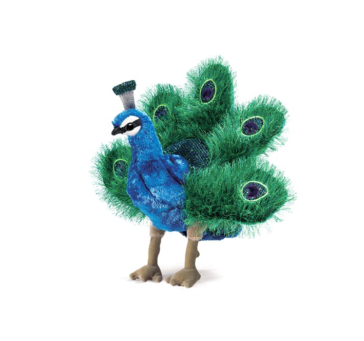 peacock puppet