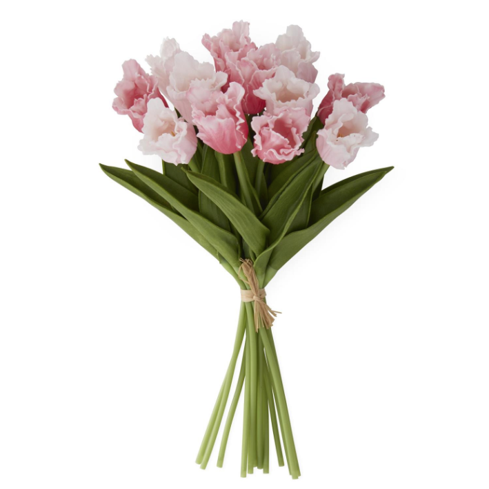 'Real Touch' Parrot Tulip Bundle (12 Stems) in Various Colours