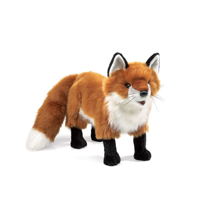 red fox hand puppet