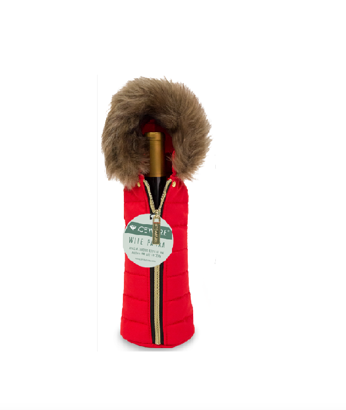 Red Wine Bottle Parka