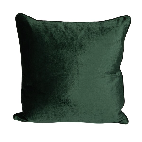 Swans Velvet Throw Pillow