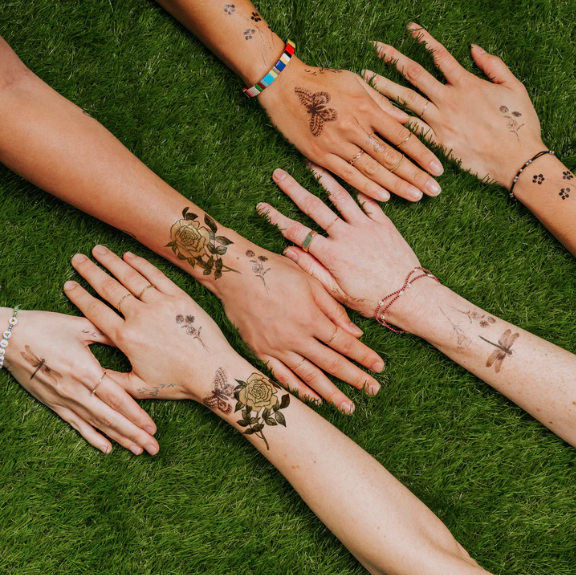tattly temporary tattoo party pack 