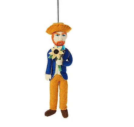 Vincent Van Gogh Felt Ornament