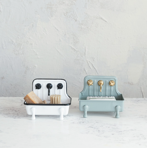 Vintage Sink Shaped Soap Dish