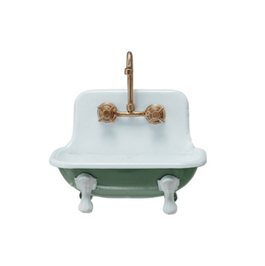 Vintage Sink Shaped Soap Dish