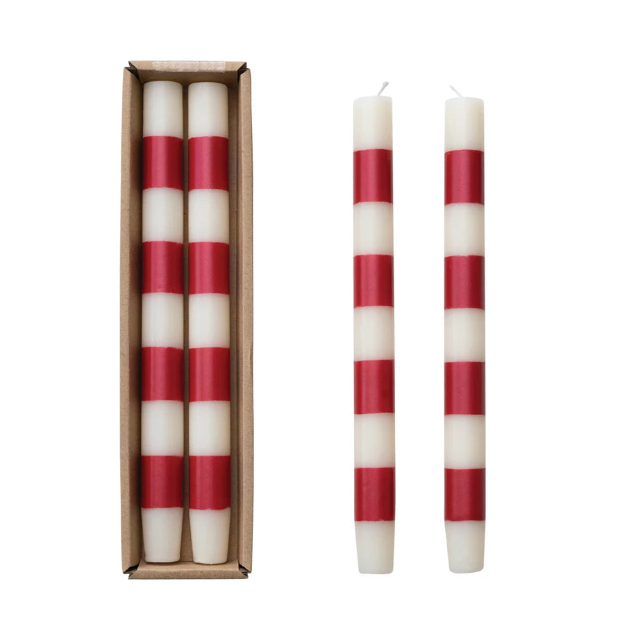 Christmas Taper Candles (3 Styles)