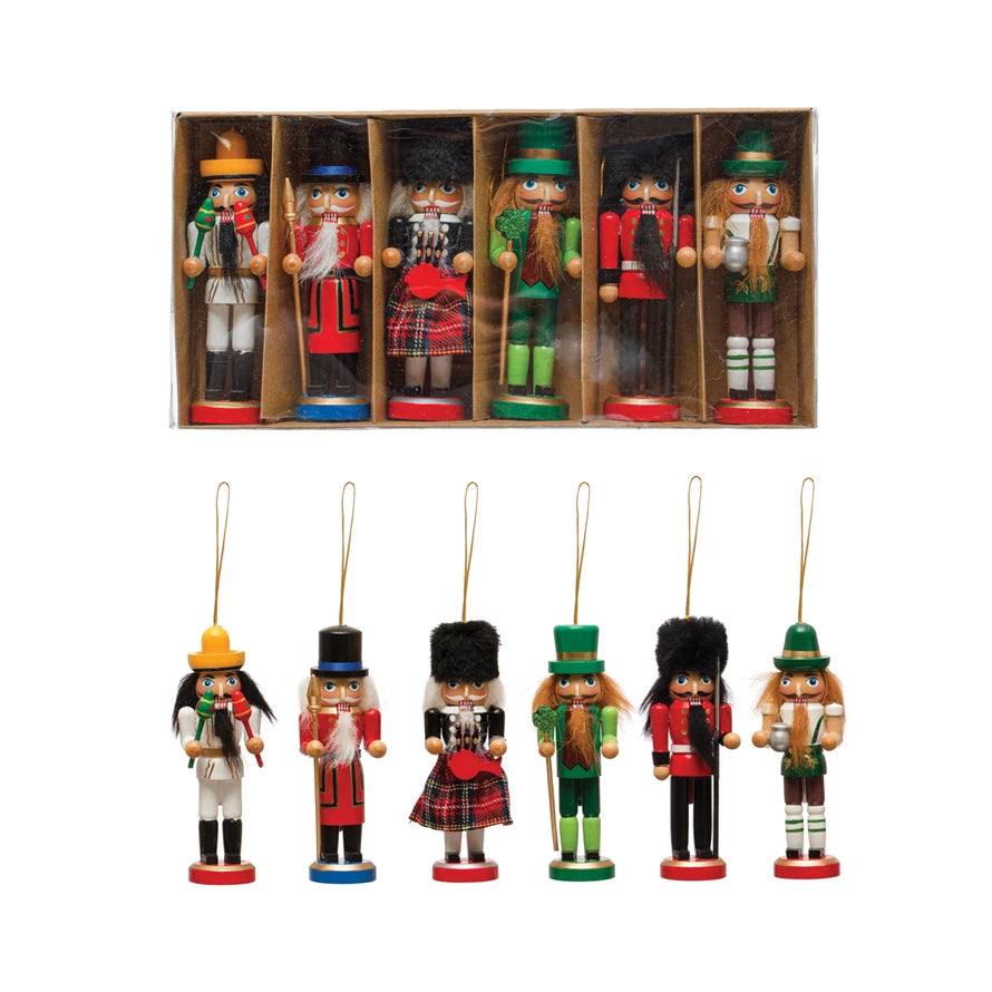 Nutcracker Wooden Ornament
