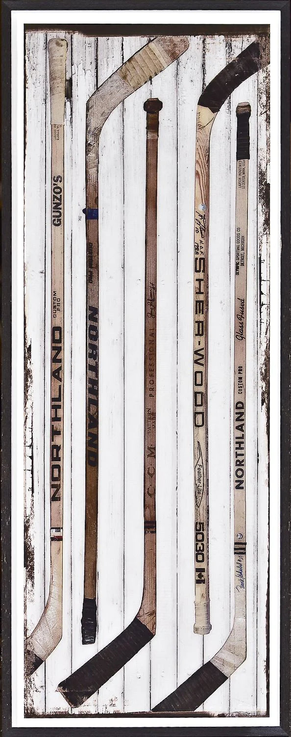 Hockey Legends I + II Diptych