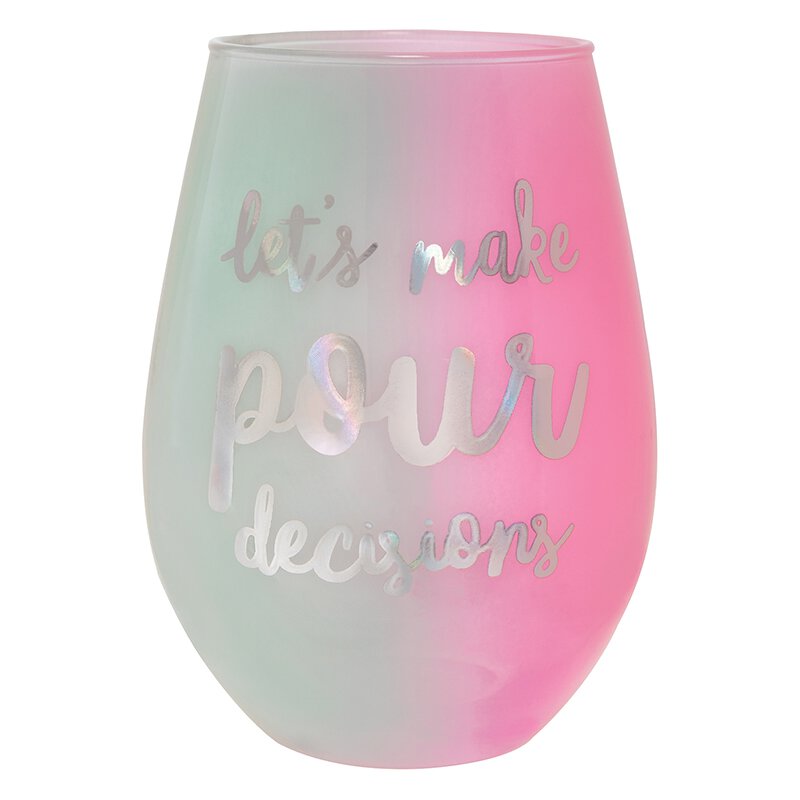 One Bottle Wine Glass - Pour Decisions
