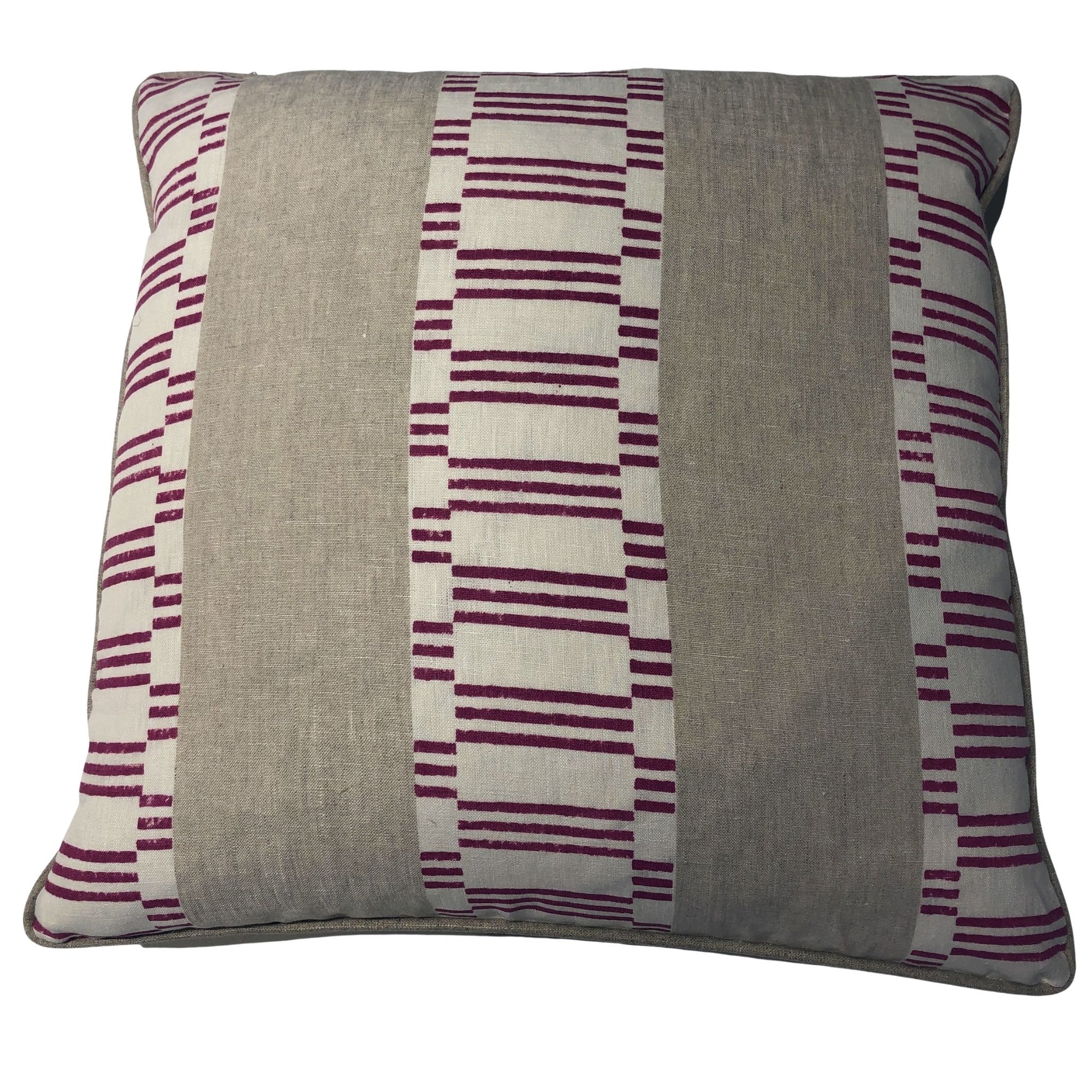 Stripe Pillow - Pink