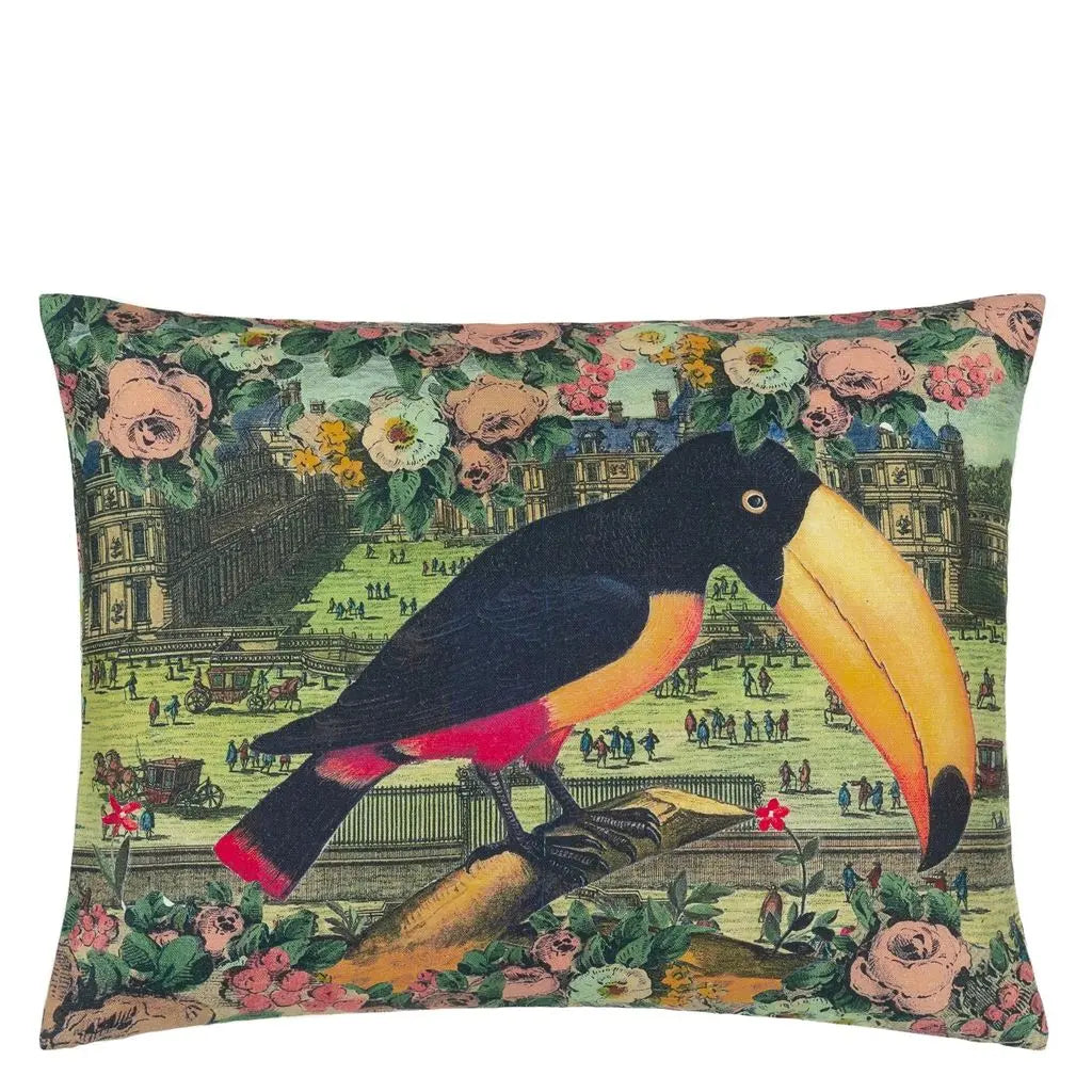 Toucan Floral - Sepia