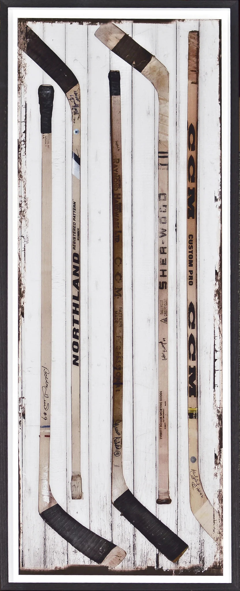 Hockey Legends I + II Diptych