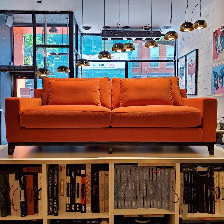 Eve Sofa in Orange - SOLD