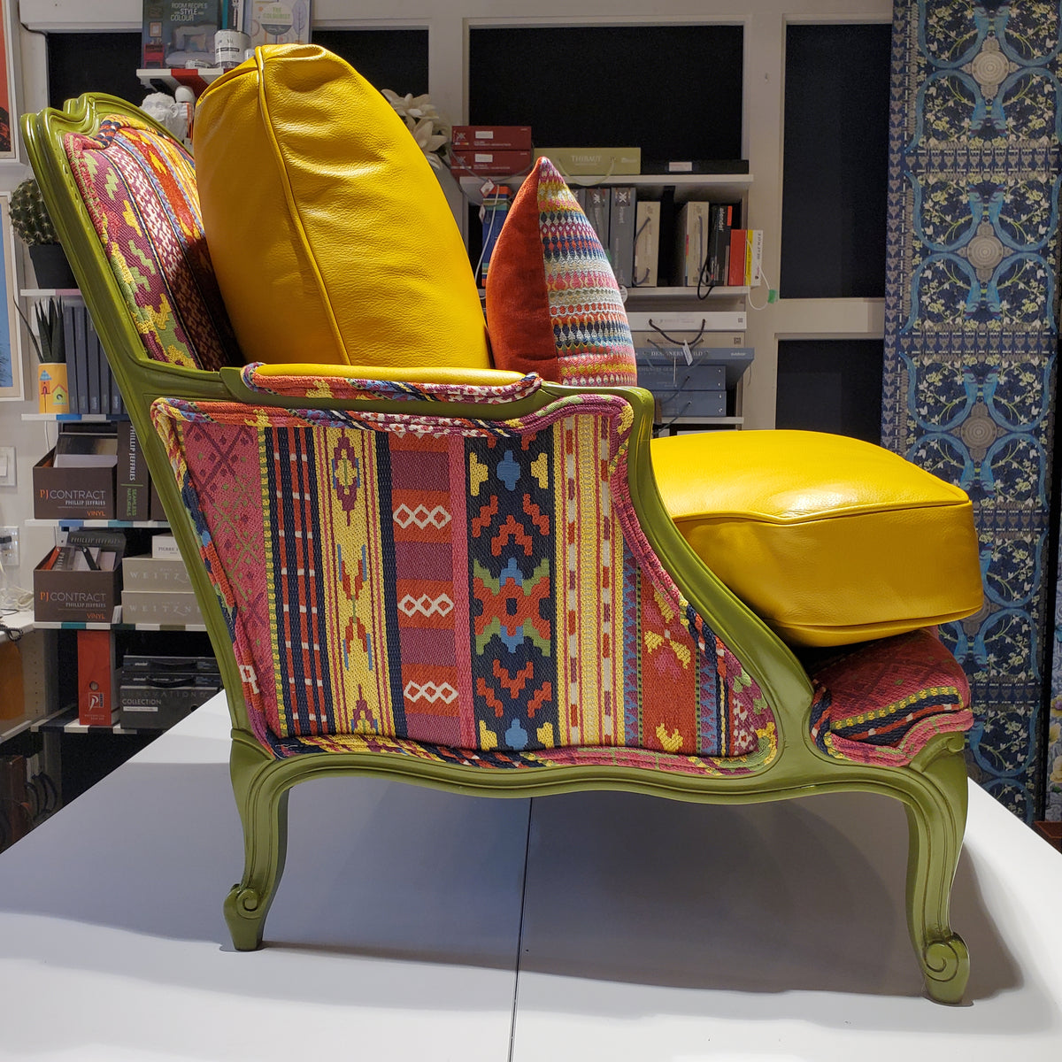 Leather Bergère - SOLD