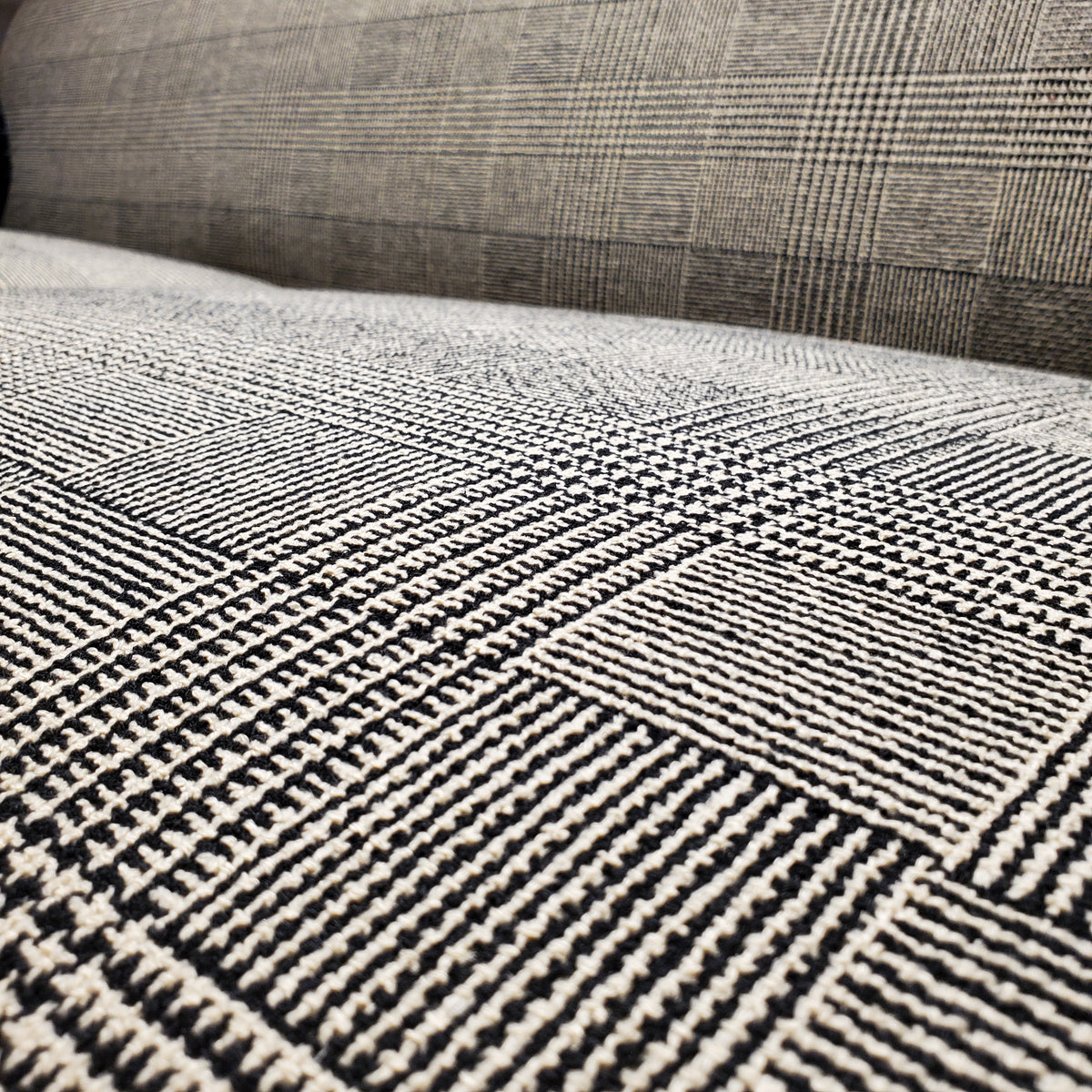 close up of prince of whales fabric