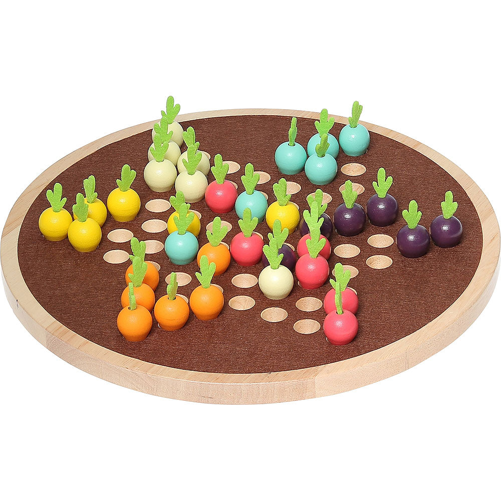 Vegetable Chinese Checkers Game Board