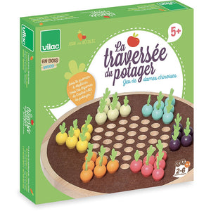 Vegetable Chinese Checkers Game Board