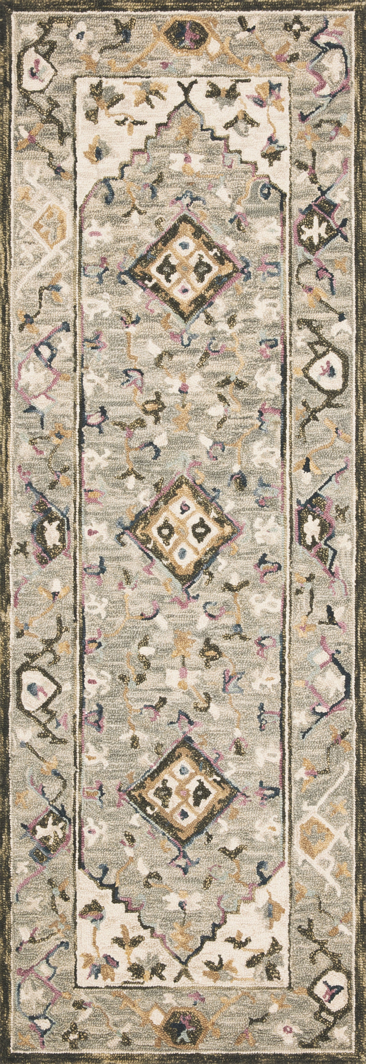 Grey / Ivory - Beatty Rug