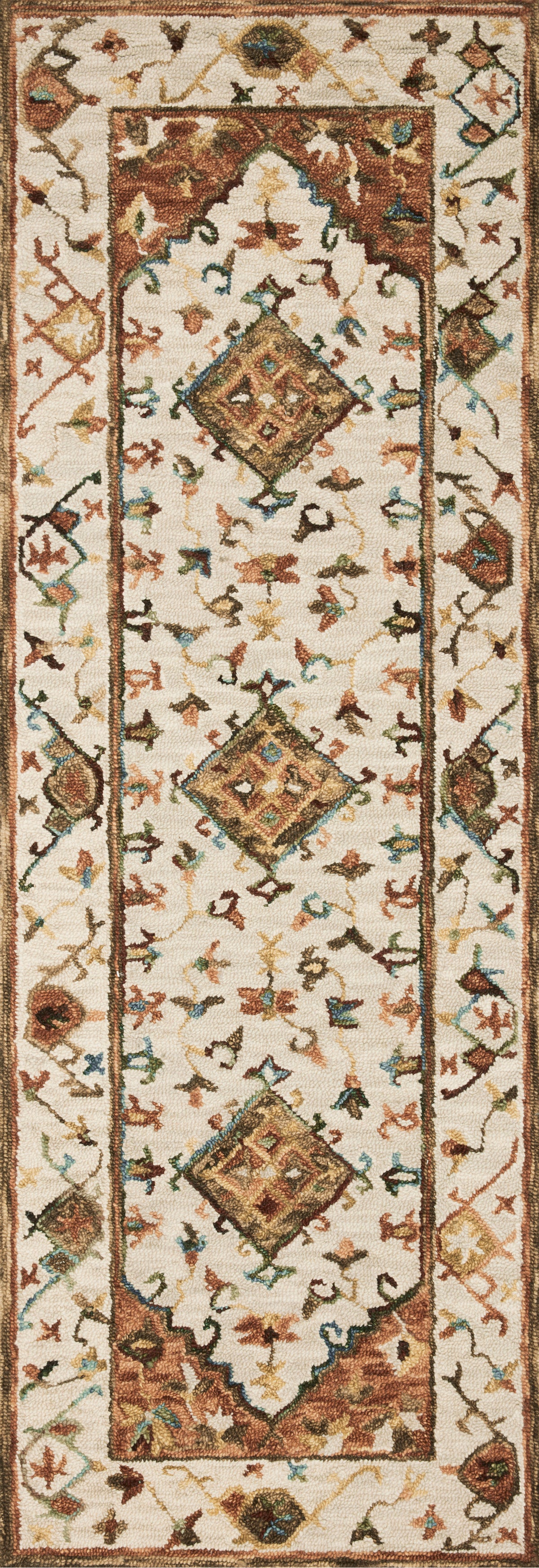 Ivory / Rust - Beatty Rug