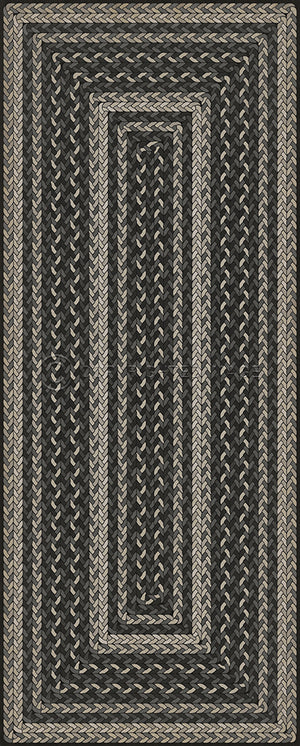 Schoolhouse Vinyl - French Braid (Square, Rectangle)
