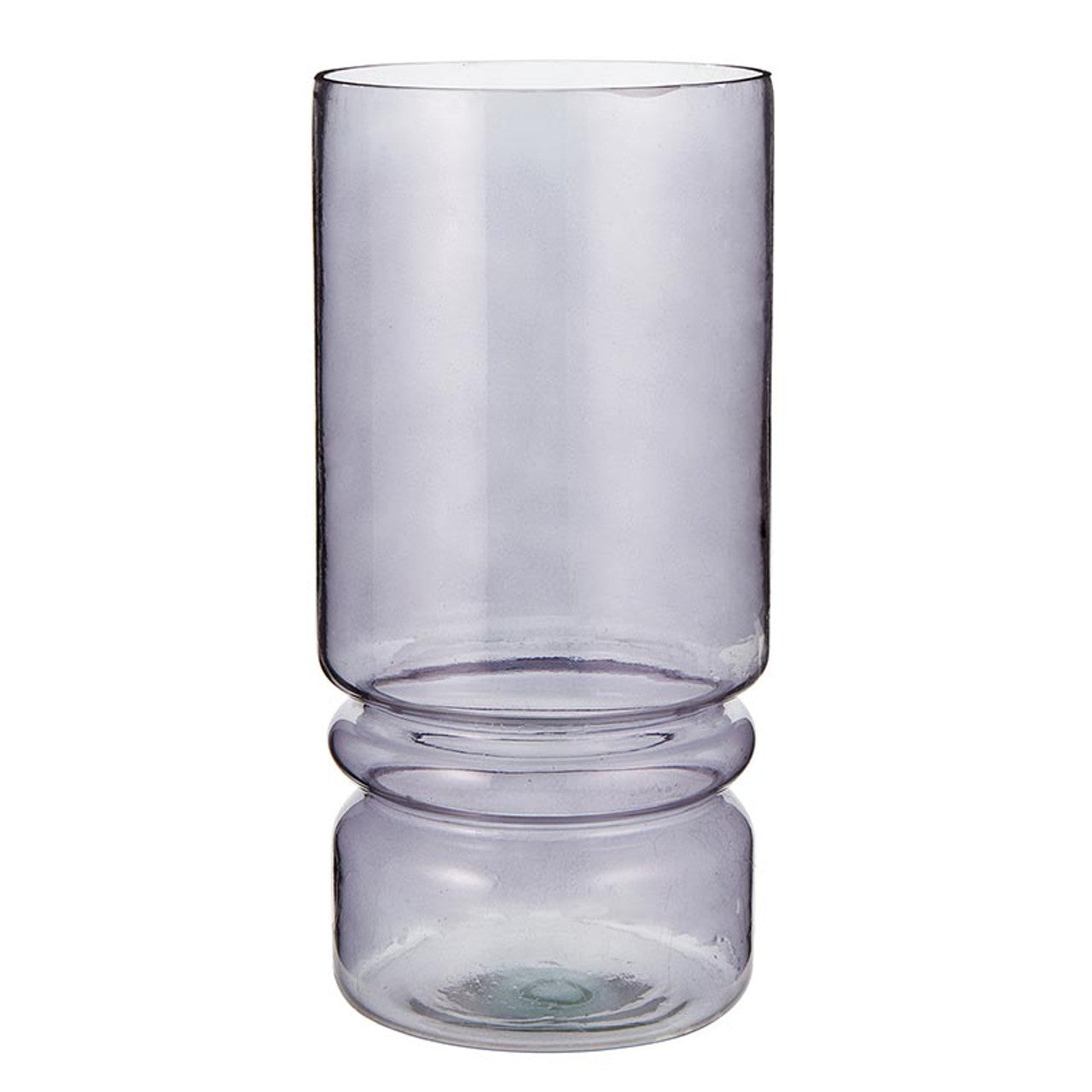 Smoke Color Glass Vase