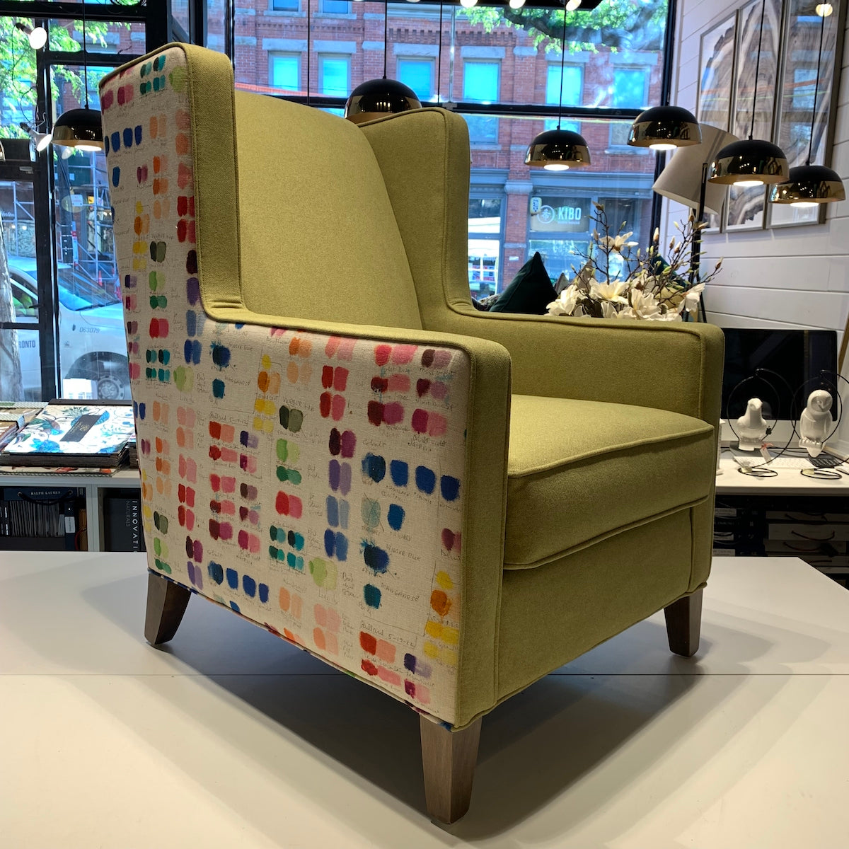 Finch Wingback Chair - SOLD