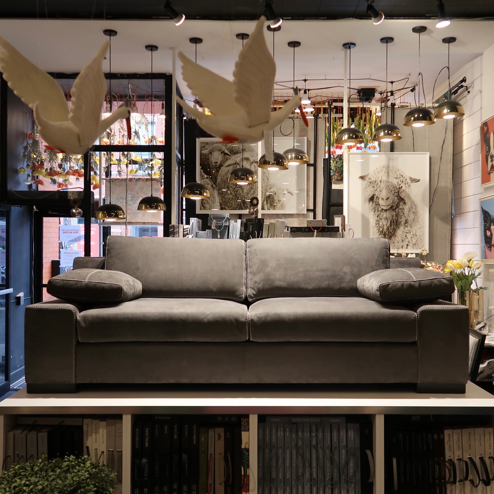 Modena Leather Sofa - SOLD