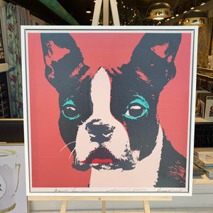 Artsy Pet Framed Canvas Print (Multiple Designs)