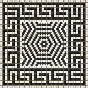 Jackie Mosaic (Square, Rectangle)