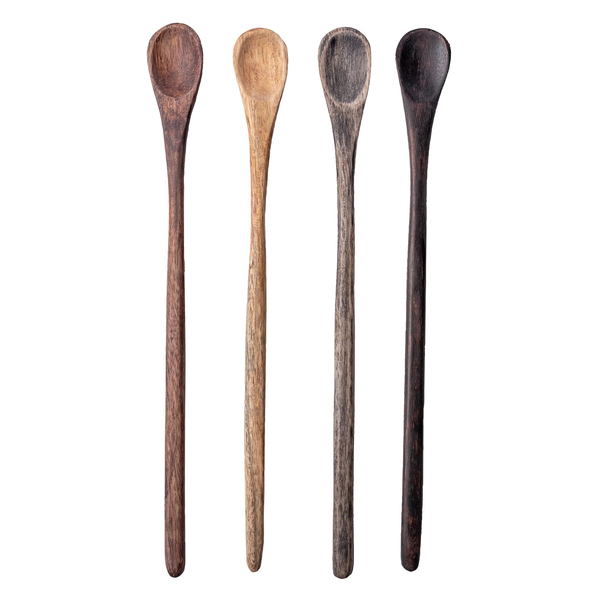 Long Wooden Tasting Spoons