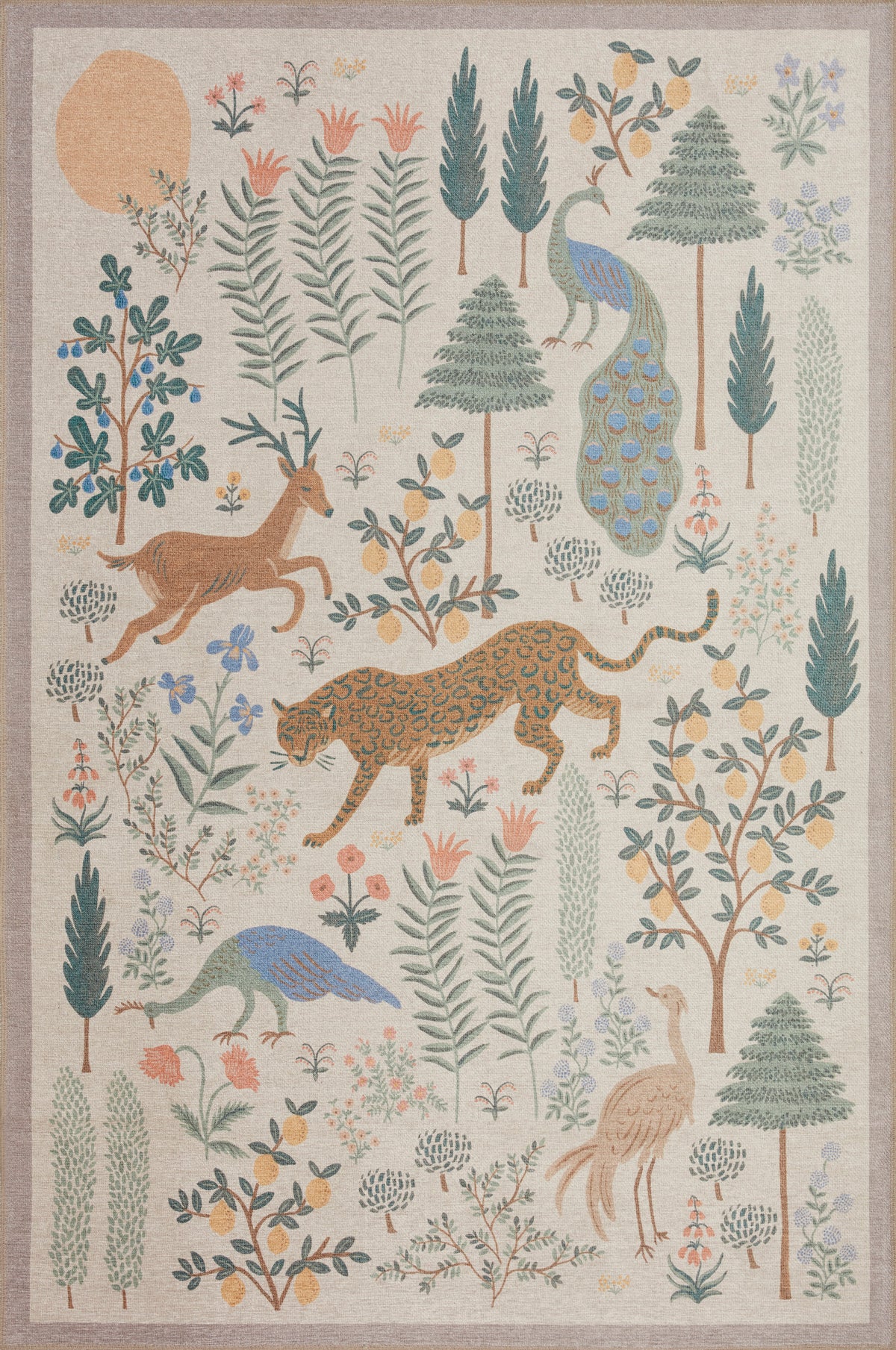 Leopard Rug (Various Colours)