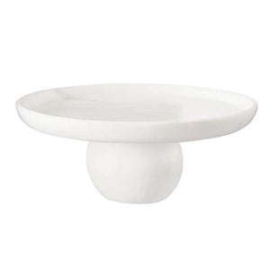 Marble Round Pedestal Tray (2 sizes)