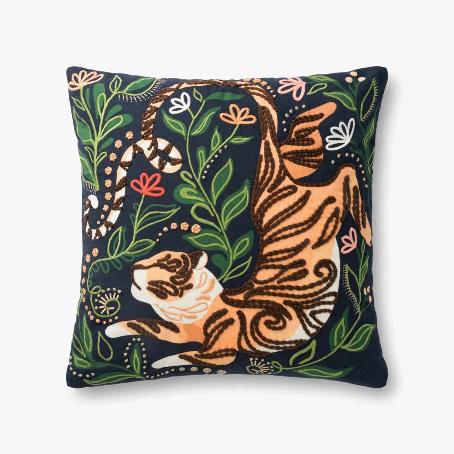 Dancing Tiger Pillow (SOLD AS PAIR ONLY)