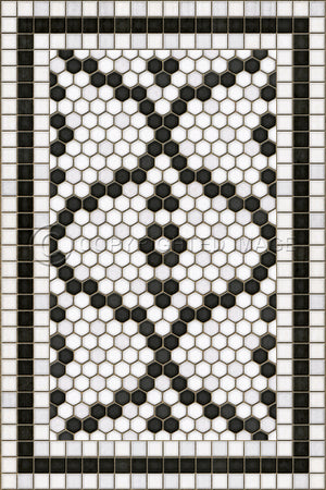 Queen Mosaic (Square, Rectangle)