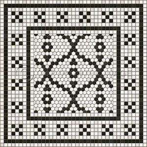 Queen Mosaic (Square, Rectangle)