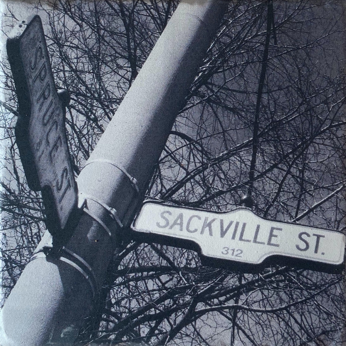 Sackville St- Cabbagetown Ceramic Coaster