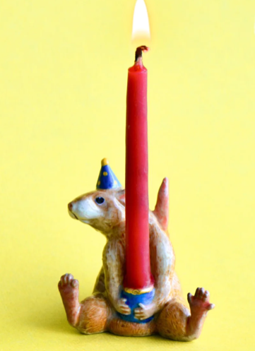 Cake Topper - Single Birthday Candle Holder