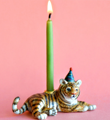 Cake Topper - Single Birthday Candle Holder